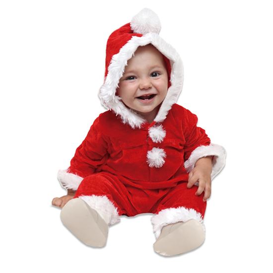Kerstbaby 1-2 jaar - Willaert, verkleedkledij, carnavalkledij, carnavaloutfit, feestkledij, Kerstman, Kerst, Kerstboom, 25 december, Kerstmis, kerstavond, kerstman, kerstvrouw, helper